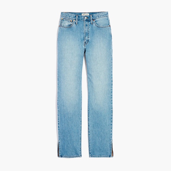 Madewell | The Perfect Vintage Straight Jean: Side-Slit Edition - Picture 11 of 11
